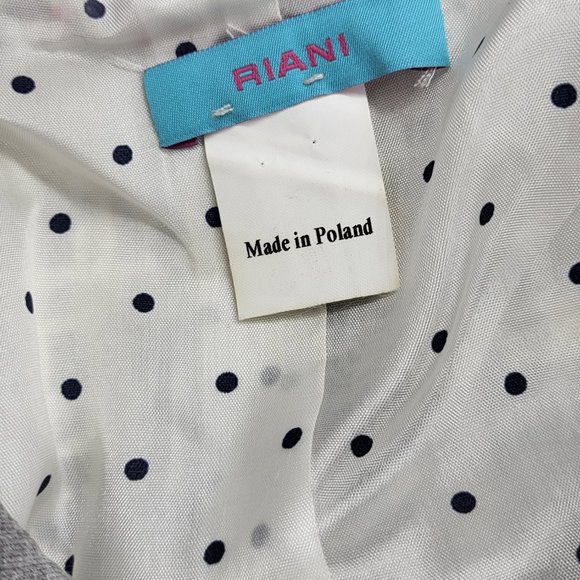 Riani Shirt Sky Blue and Cream Paisley  705330-3751 460